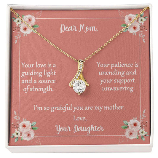 To My Mom - Guiding Light Love Necklace Maya Henry Jewelry