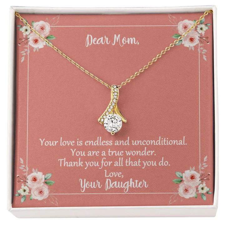 To My Mom - Endless Love Necklace Maya Henry Jewelry