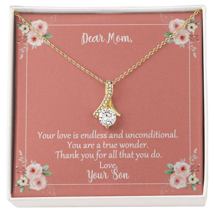 To My Mom - Endless Love Necklace Maya Henry Jewelry