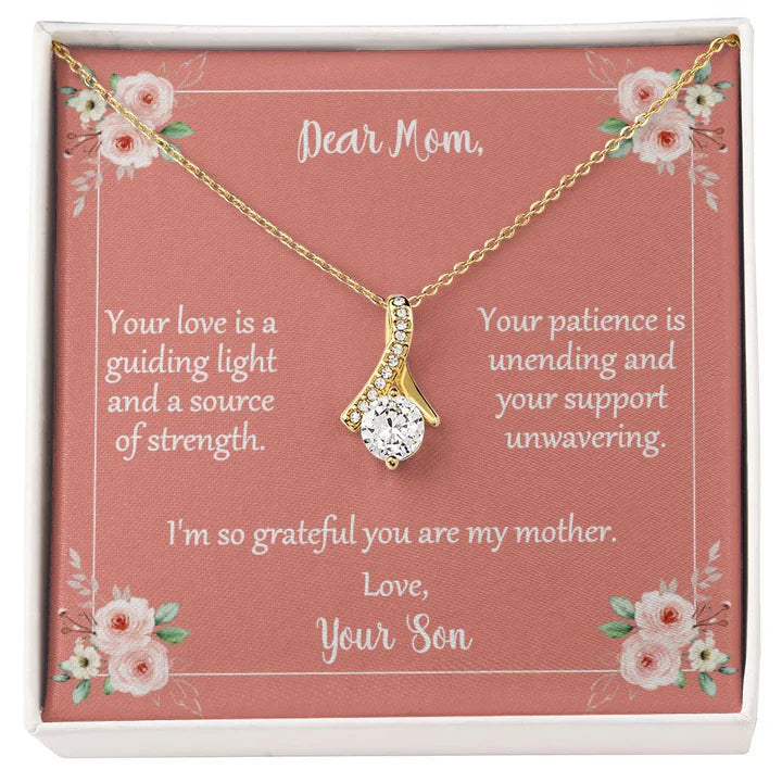 To My Mom - Guiding Light Love Necklace Maya Henry Jewelry