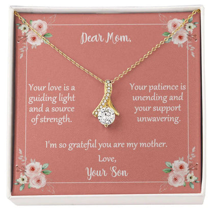 To My Mom - Guiding Light Love Necklace Maya Henry Jewelry