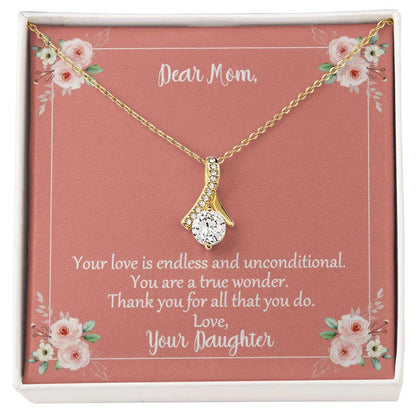 To My Mom - Endless Love Necklace Maya Henry Jewelry