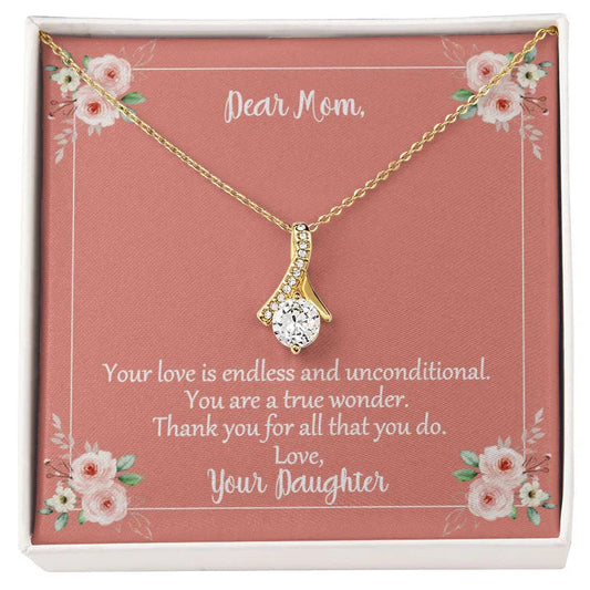To My Mom - Endless Love Necklace Maya Henry Jewelry