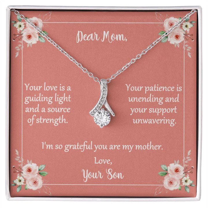 To My Mom - Guiding Light Love Necklace Maya Henry Jewelry