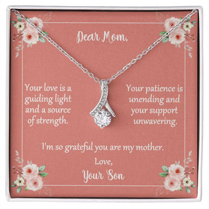 To My Mom - Guiding Light Love Necklace Maya Henry Jewelry