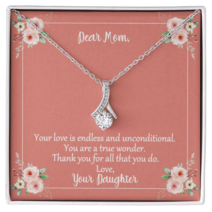 To My Mom - Endless Love Necklace Maya Henry Jewelry