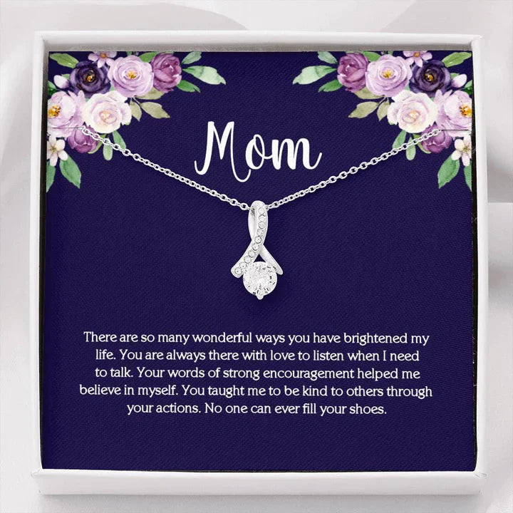 To My Mom - You Light Up My Life Necklace Maya Henry Jewelry