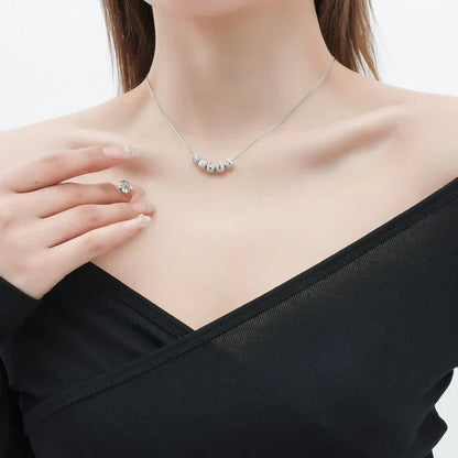 Serena Granata Necklace | Gold Maya Henry Jewelry