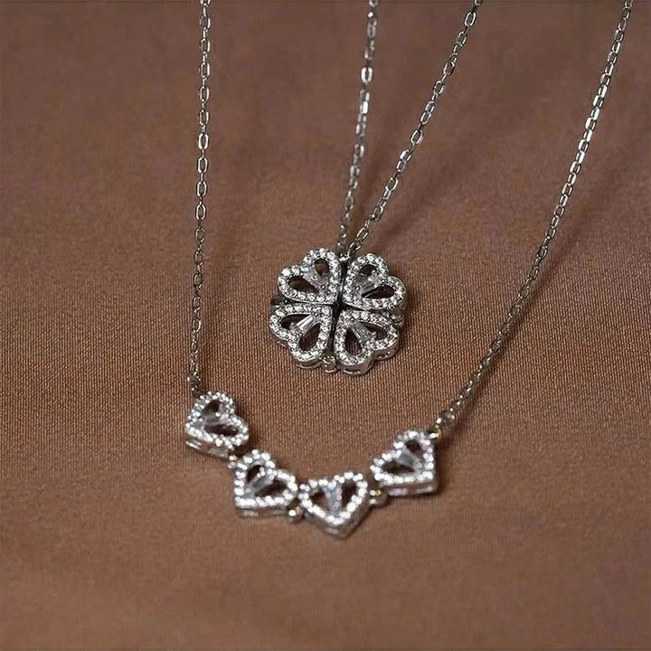 Amora Quadrifolia Necklace | Gold Maya Henry Jewelry