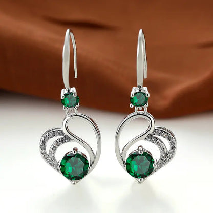 Seraphina Duval Earrings | White Gold Maya Henry Jewelry