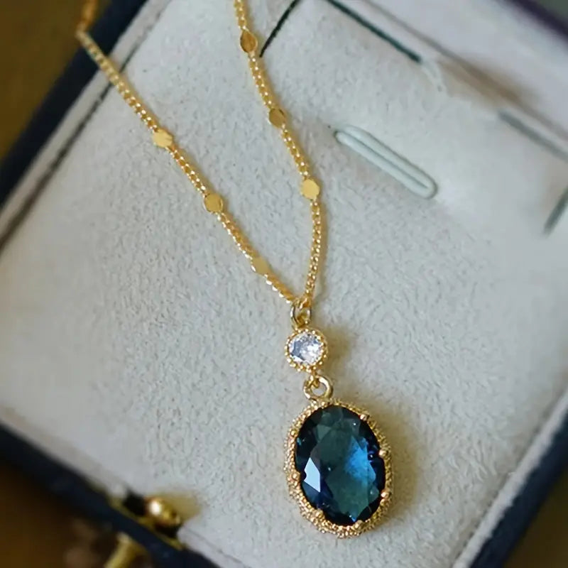 Thessia Lunebray Gold Necklace Maya Henry Jewelry