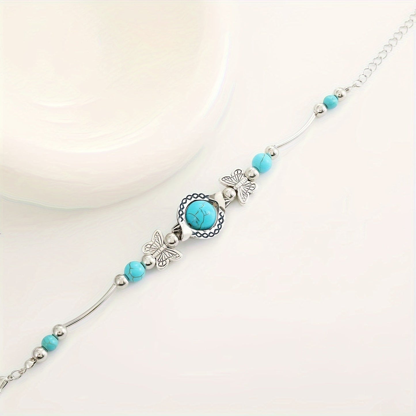 Oasis Butterfly Drift Bracelet | White Gold Maya Henry Jewelry