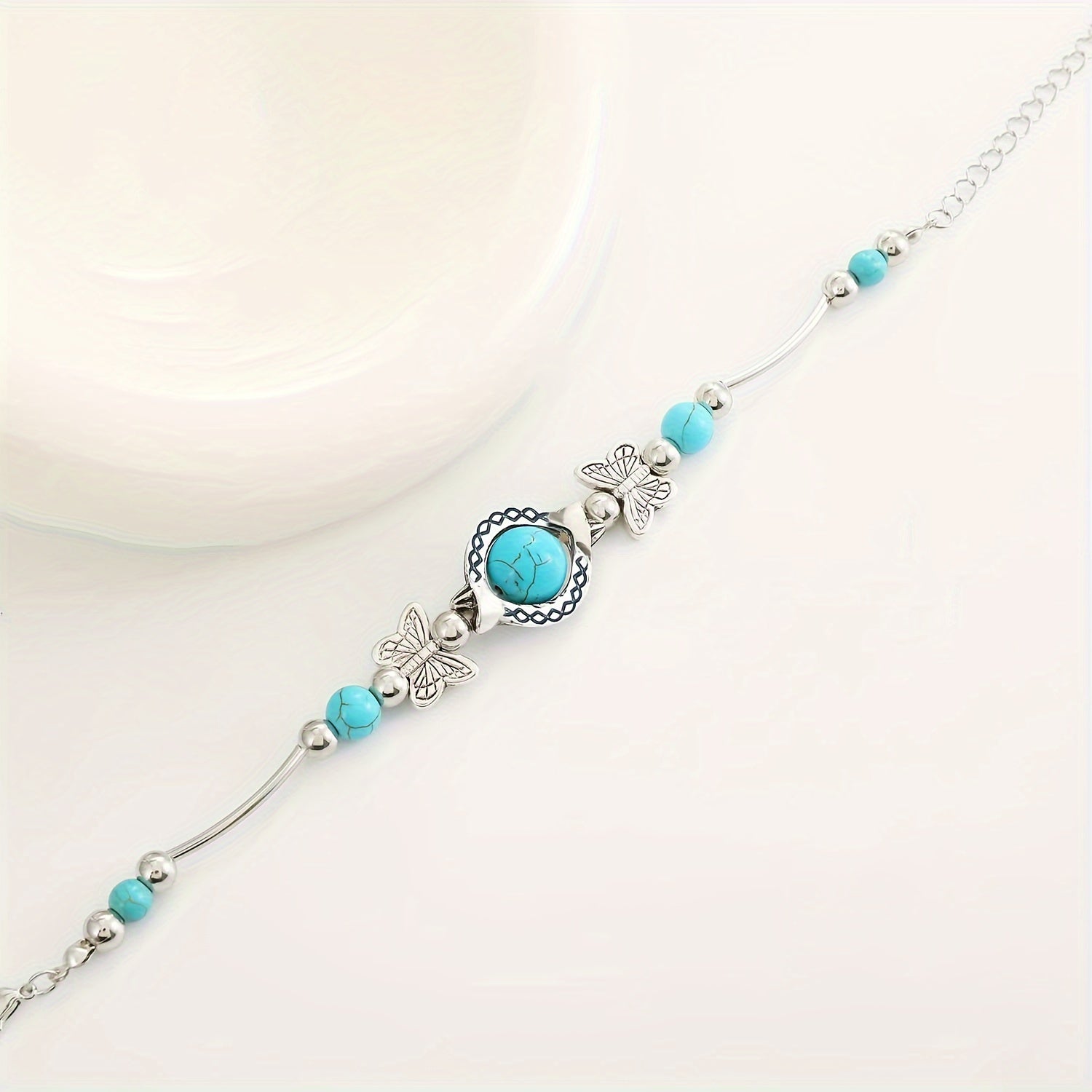 Oasis Butterfly Drift Bracelet | White Gold Maya Henry Jewelry