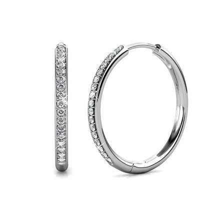 Sorel Pave Earrings | Gold Maya Henry Jewelry