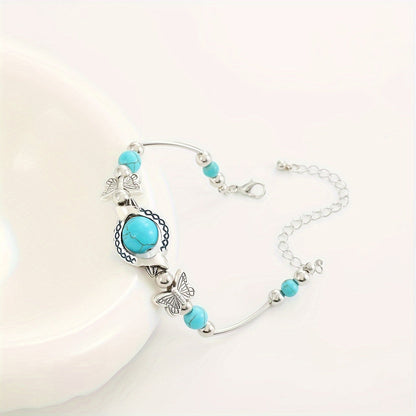 Oasis Butterfly Drift Bracelet | White Gold Maya Henry Jewelry