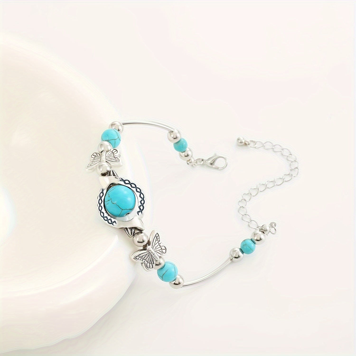 Oasis Butterfly Drift Bracelet | White Gold Maya Henry Jewelry