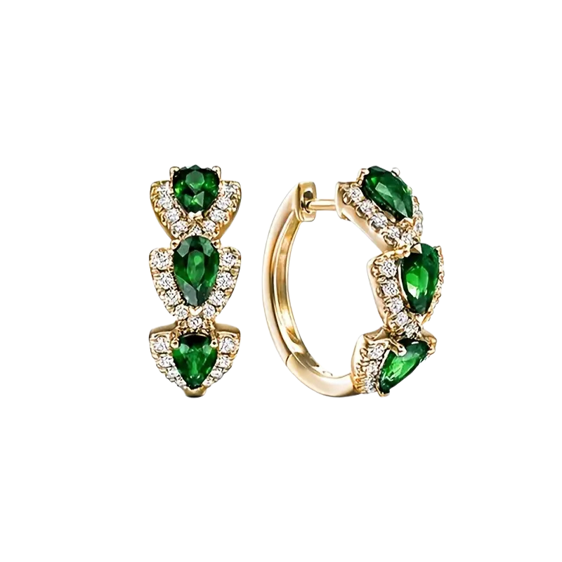 Sylvarra Jadelisse Earrings | Gold Maya Henry Jewelry