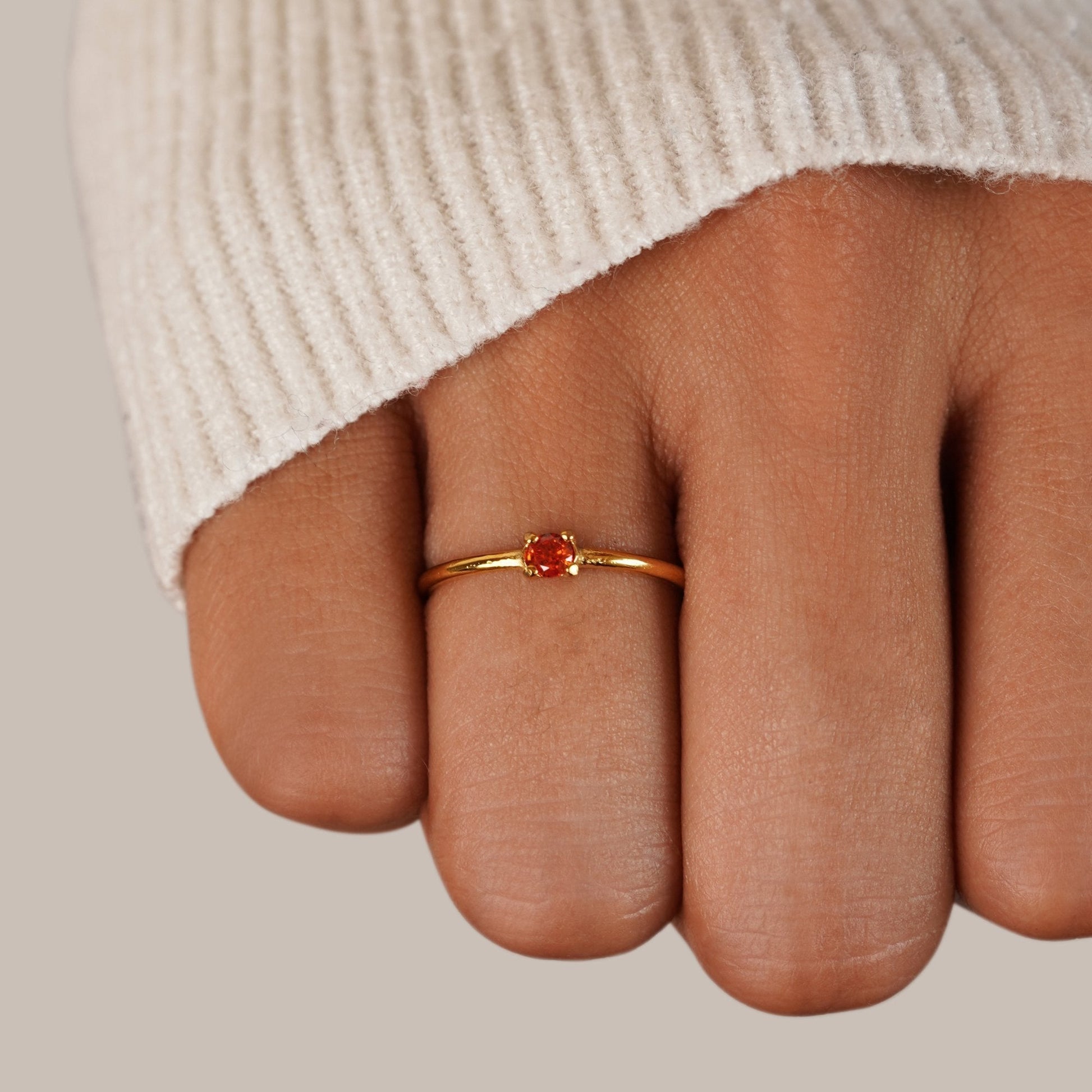 Birthstone Rings Maya Henry Jewelry