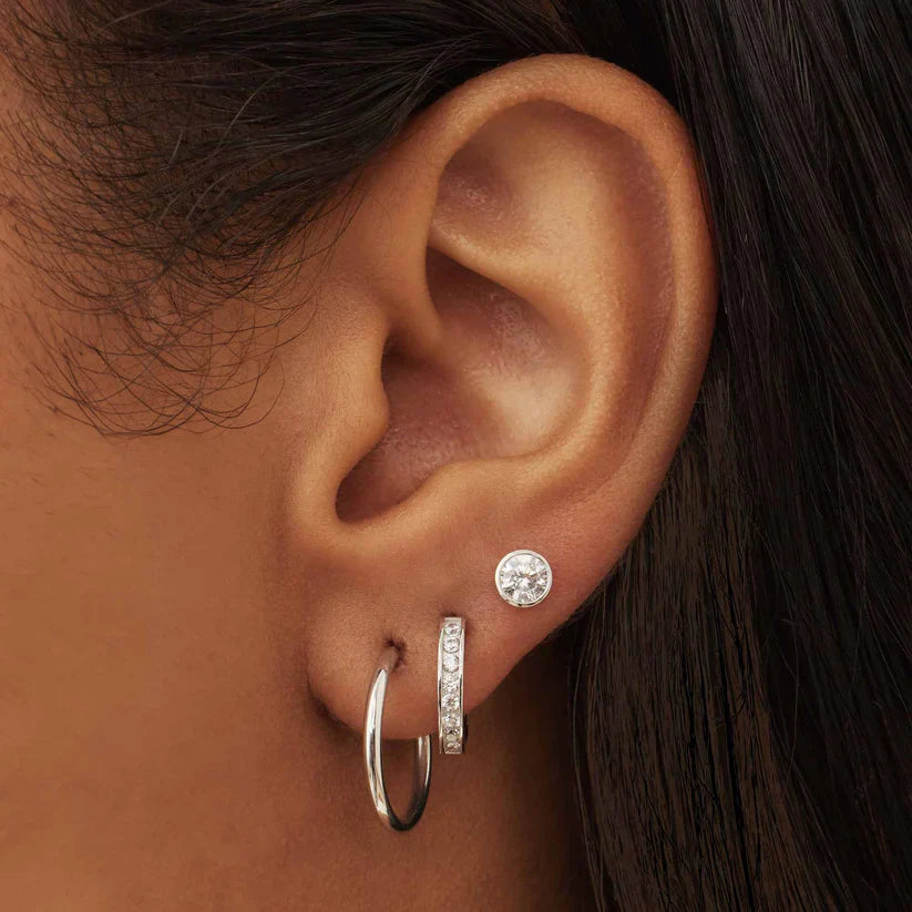Noémie Sorel Earrings | White Gold Maya Henry Jewelry