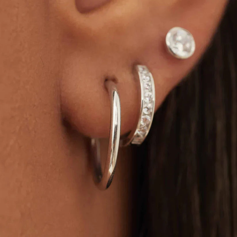 Noémie Sorel Earrings | White Gold Maya Henry Jewelry