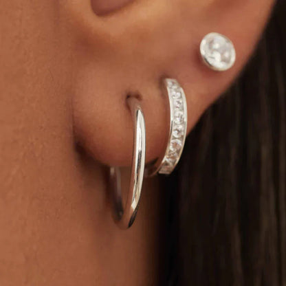 Noémie Sorel Earrings | White Gold Maya Henry Jewelry