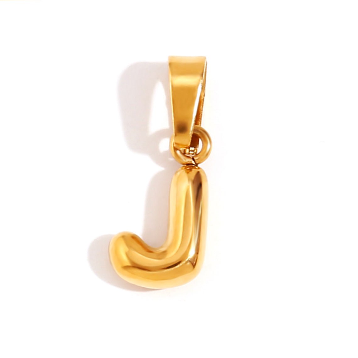 Sophisticated Bubble Letter Necklace Maya Henry Jewelry
