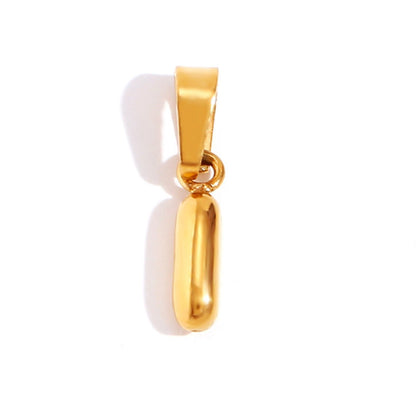 Sophisticated Bubble Letter Necklace Maya Henry Jewelry