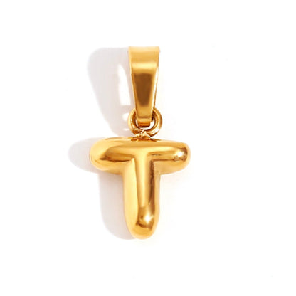 Sophisticated Bubble Letter Necklace Maya Henry Jewelry
