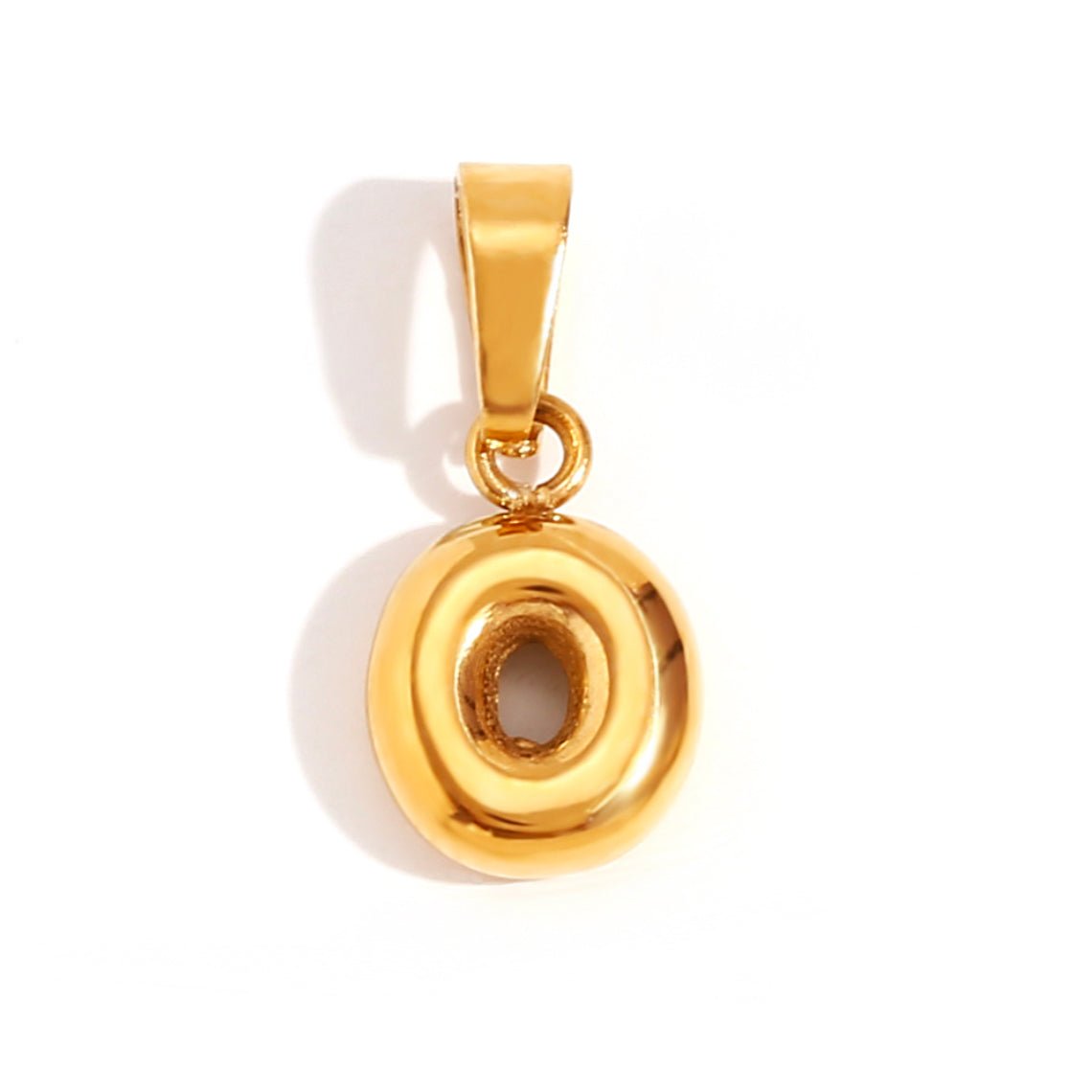 Sophisticated Bubble Letter Necklace Maya Henry Jewelry
