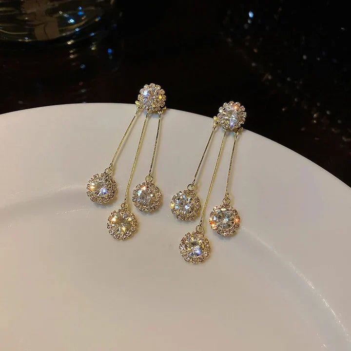 Tertia Honoria Earrings | Gold Maya Henry Jewelry