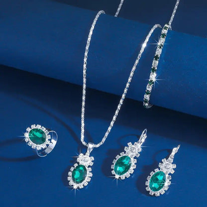 Seloria Grevalyn Jewelry Set | White Gold Maya Henry Jewelry
