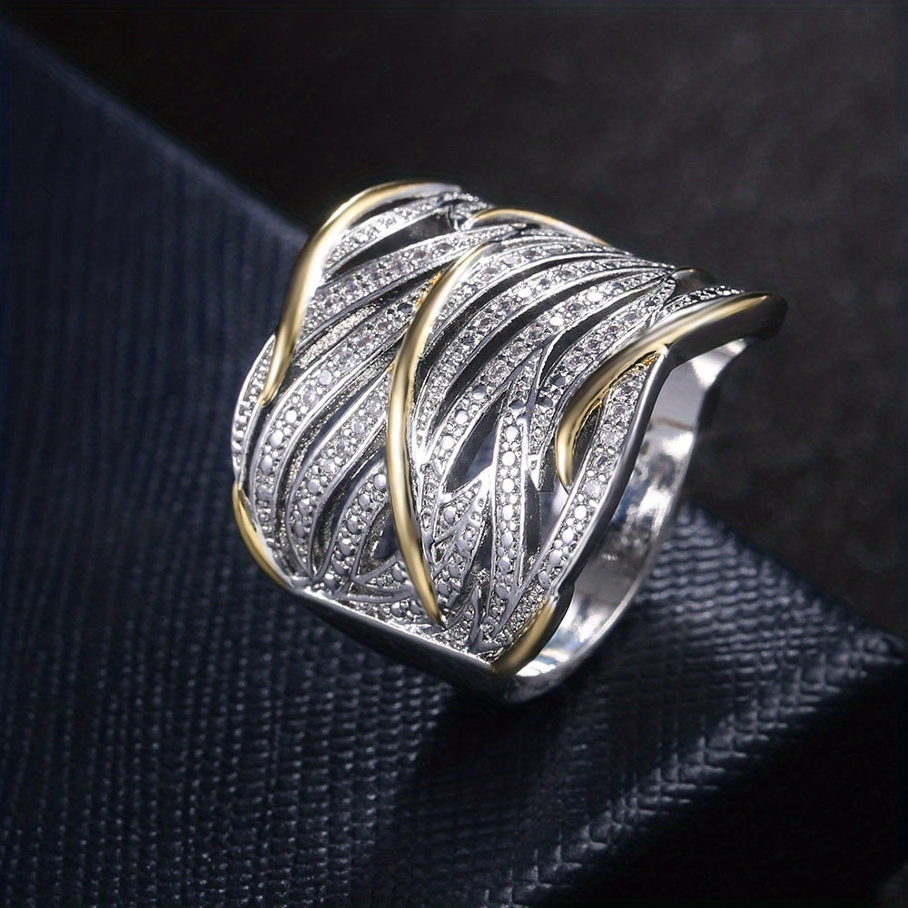 Elegant Multilayer Twisted Ring Maya Henry Jewelry