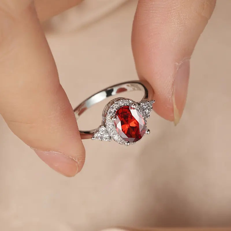 Kirelle Emberlain Ring | White Gold Maya Henry Jewelry