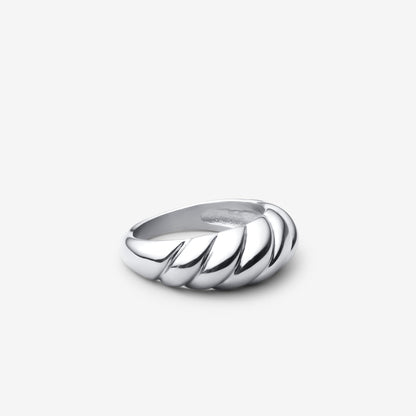 Croissant Ring | White Gold Maya Henry Jewelry