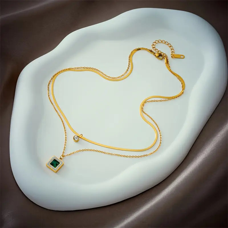 Tirena Valeure Necklace | Gold Maya Henry Jewelry