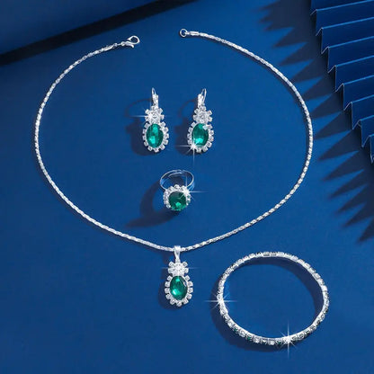 Seloria Grevalyn Jewelry Set | White Gold Maya Henry Jewelry