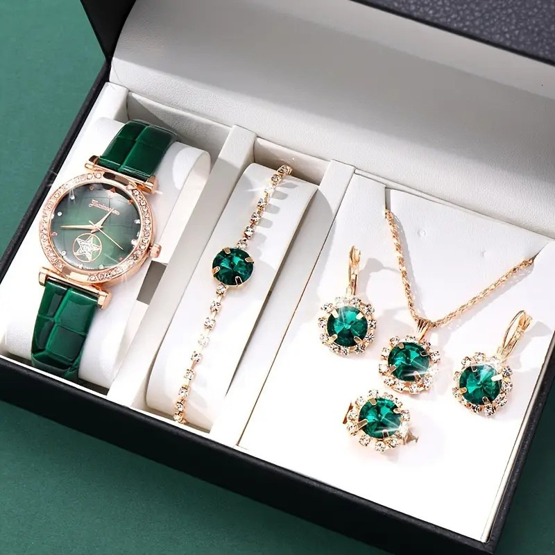 Verdantra Timecourt Jewelry Set | Gold Maya Henry Jewelry