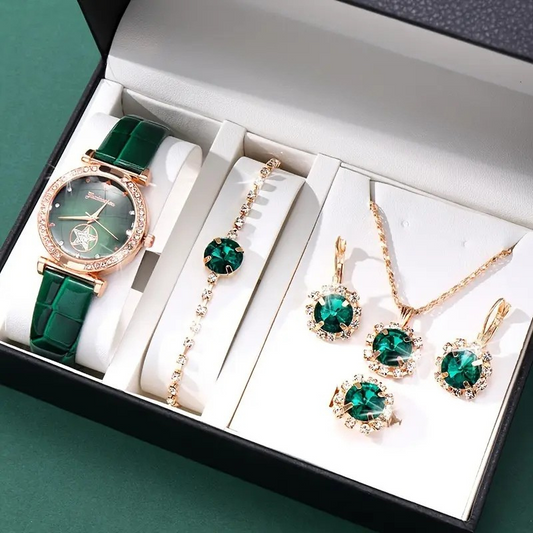 Verdantra Timecourt Jewelry Set | Gold Maya Henry Jewelry