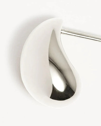Mato Drop Earrings | White Gold Maya Henry Jewelry