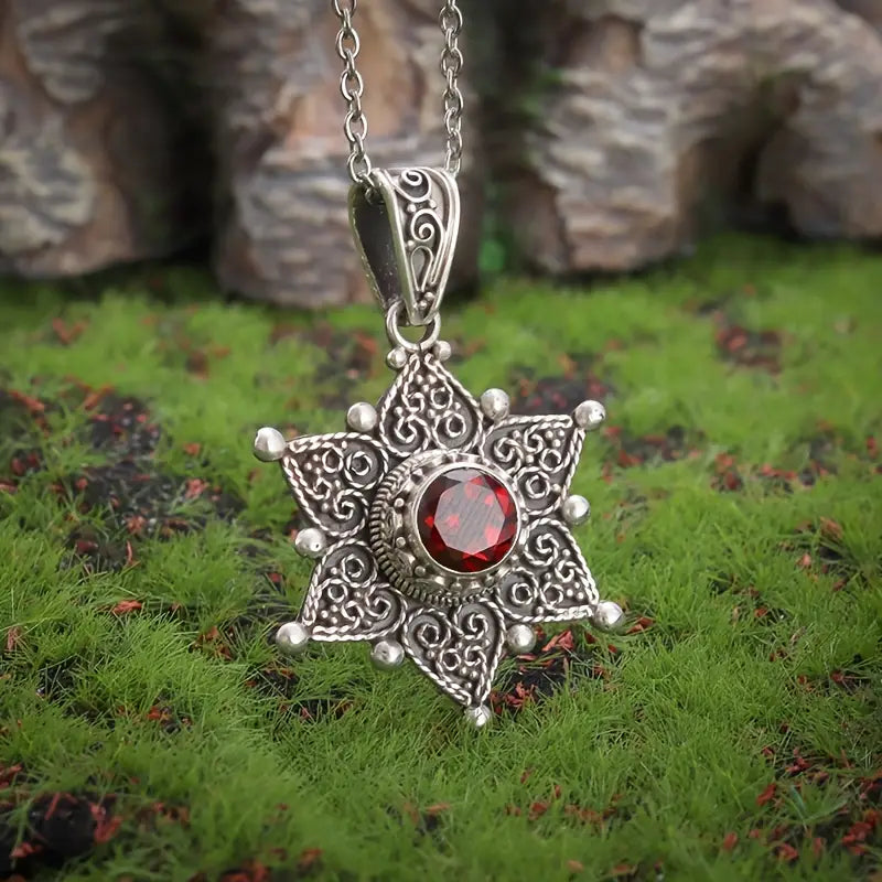 Jessindra Carmalyth Necklace | White Gold Maya Henry Jewelry