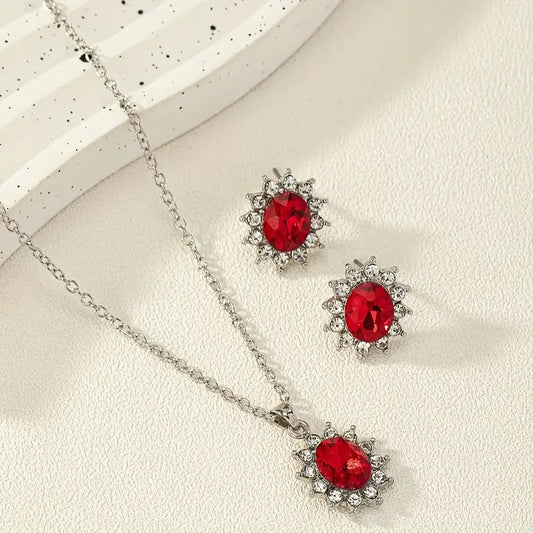 Katya Ruberyn Jewelry Set | White Gold Maya Henry Jewelry
