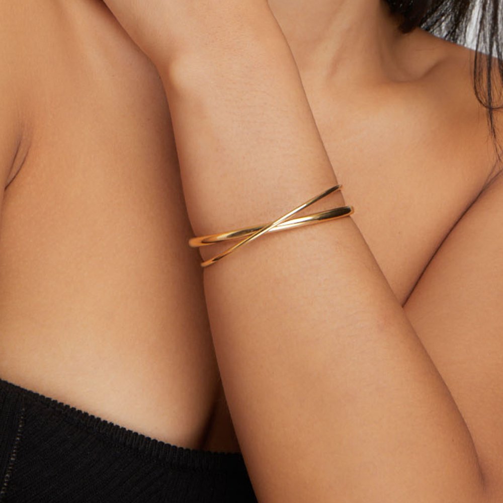 Golden Twist Bracelet Maya Henry Jewelry