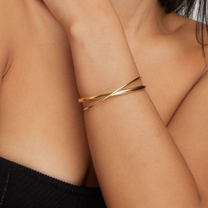 Golden Twist Bracelet Maya Henry Jewelry