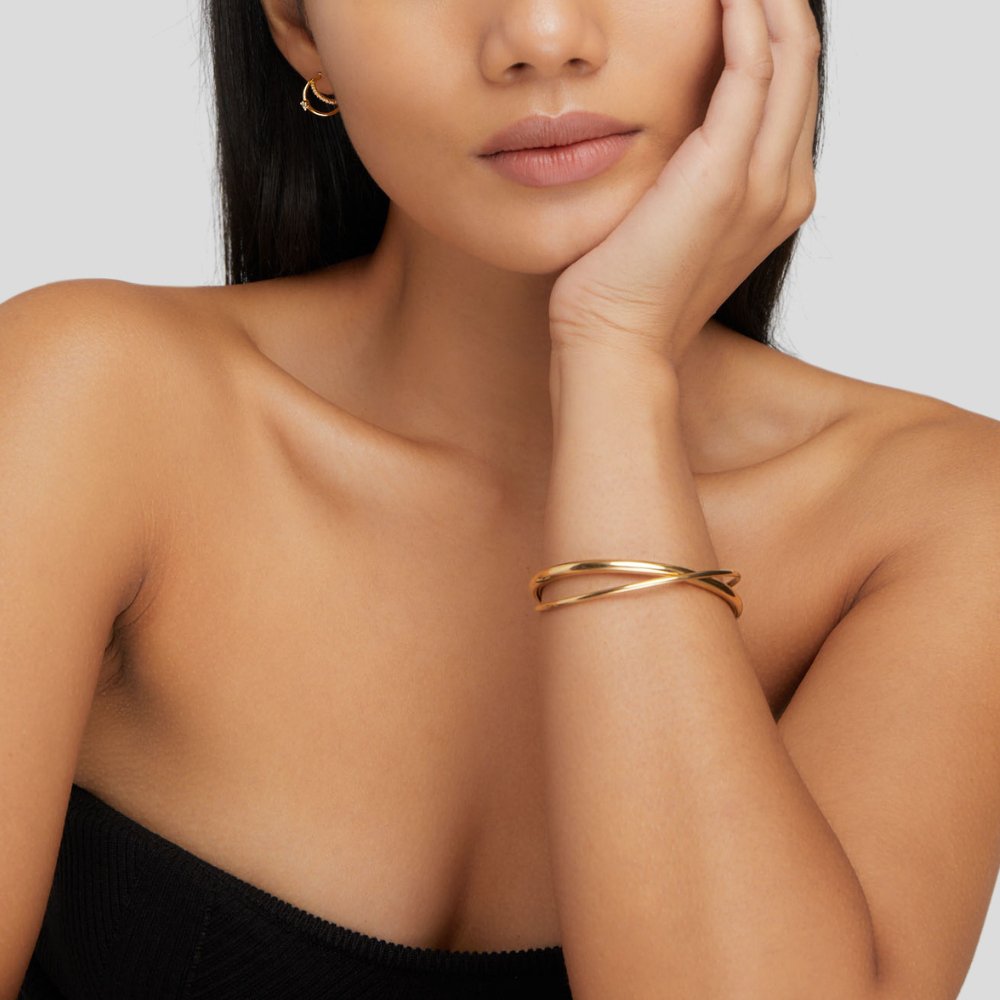 Golden Twist Bracelet Maya Henry Jewelry