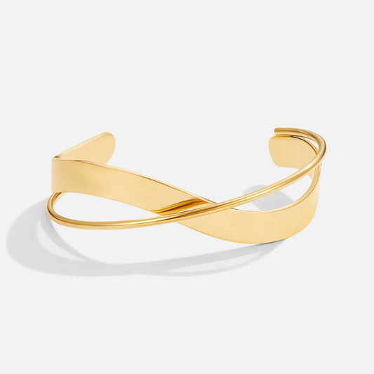 Eve Unique Gold Bangle Maya Henry Jewelry
