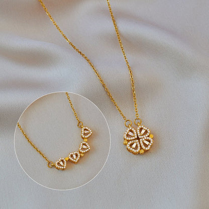 Amora Quadrifolia Necklace | Gold Maya Henry Jewelry