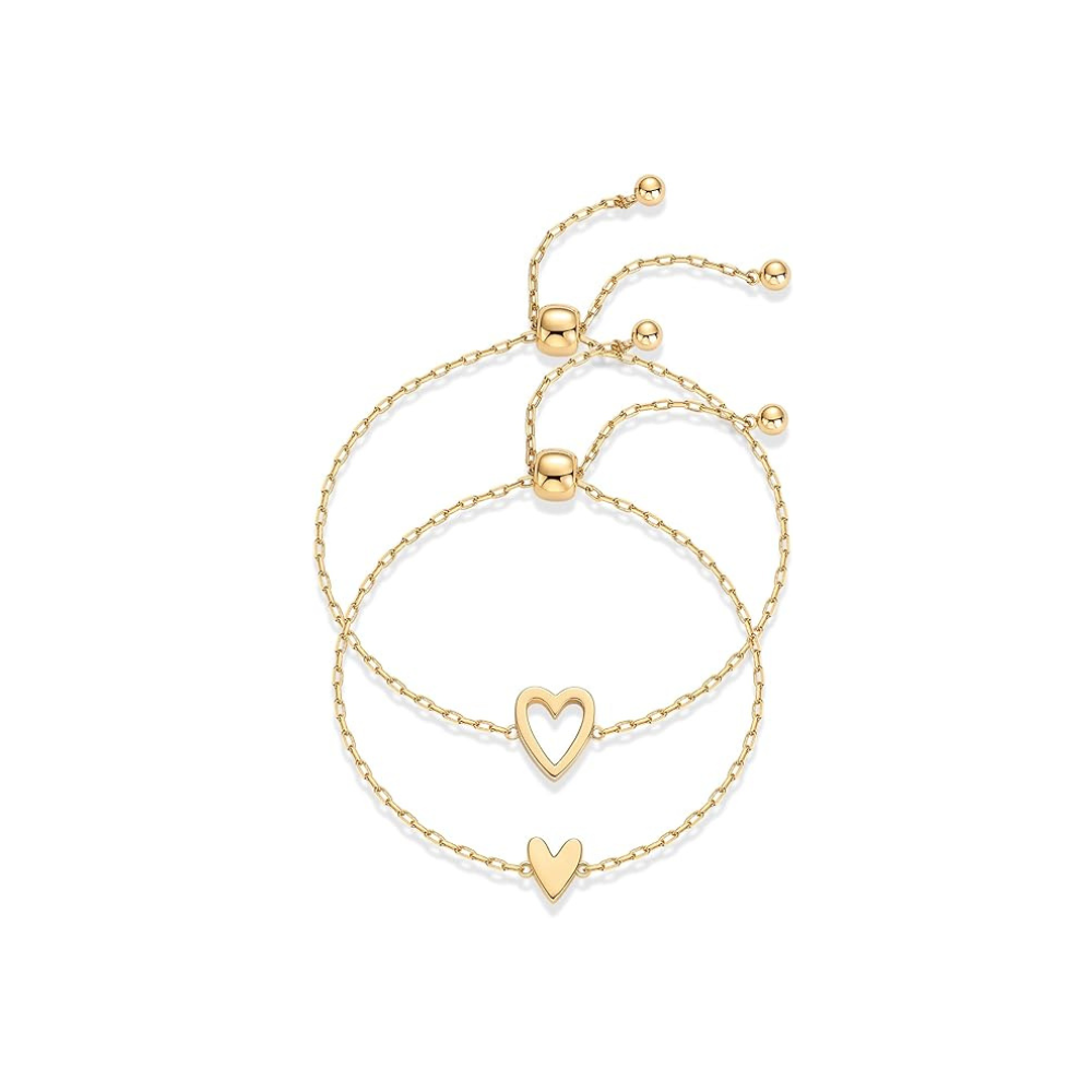 Radiant Heart Bracelets | Gold Maya Henry Jewelry