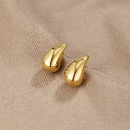 Ame Gold Teardrop Earrings Maya Henry Jewelry