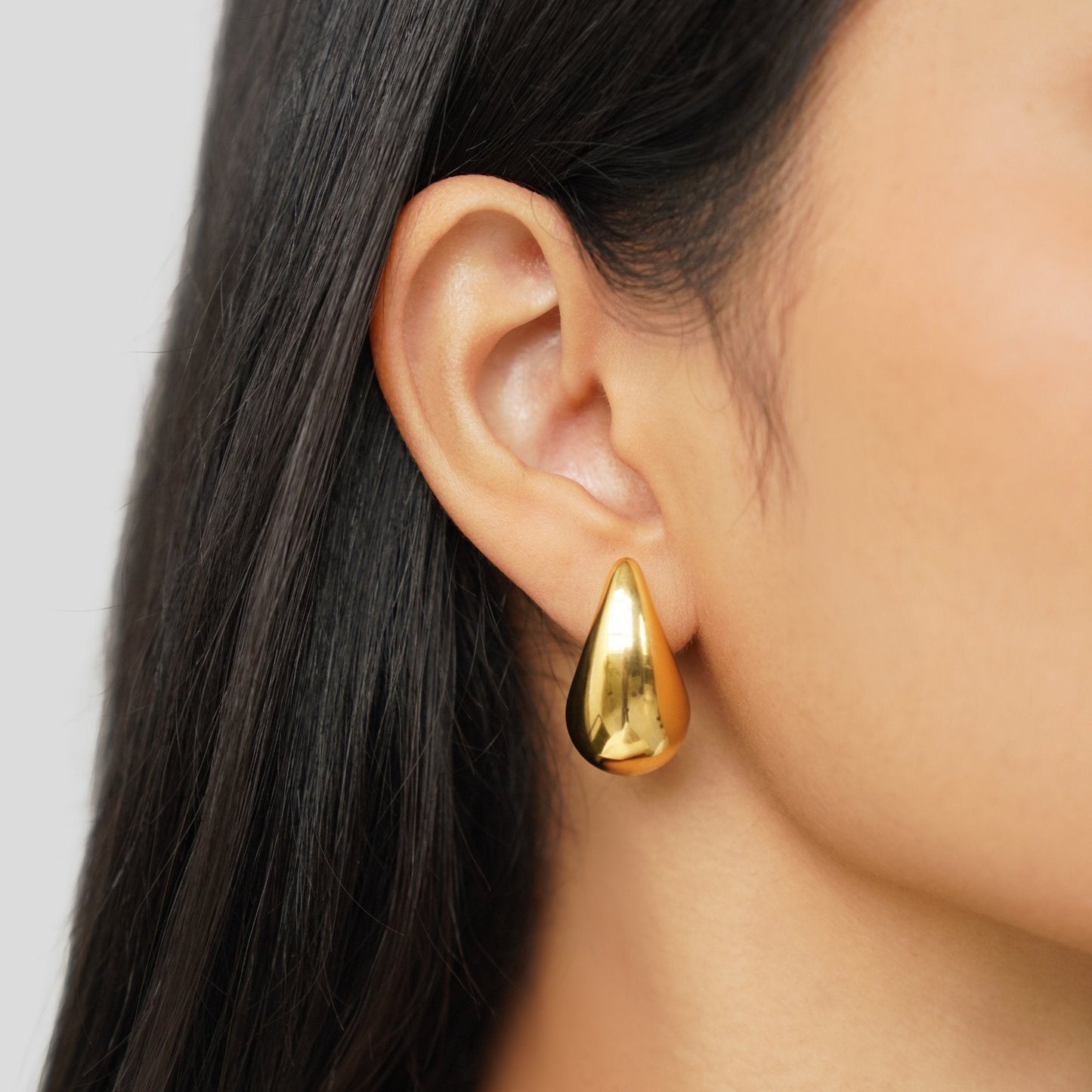 Ame Gold Teardrop Earrings Maya Henry Jewelry