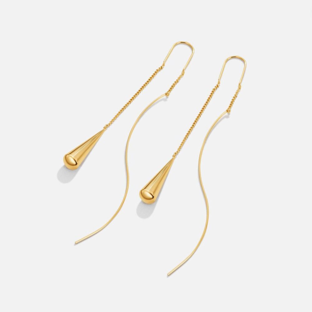 Teardrop Tassel Earrings Maya Henry Jewelry